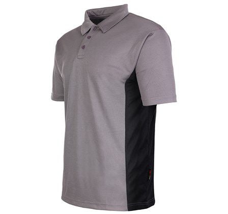 Elite Polo Shirt - Grey [src:131-gry_3.jpg@20260924151845]