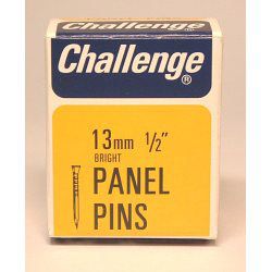 Challenge Zinc Plated Panel Pins - 13mm (30g) Main Image [src:13mmpanel.jpg@20261028101615]