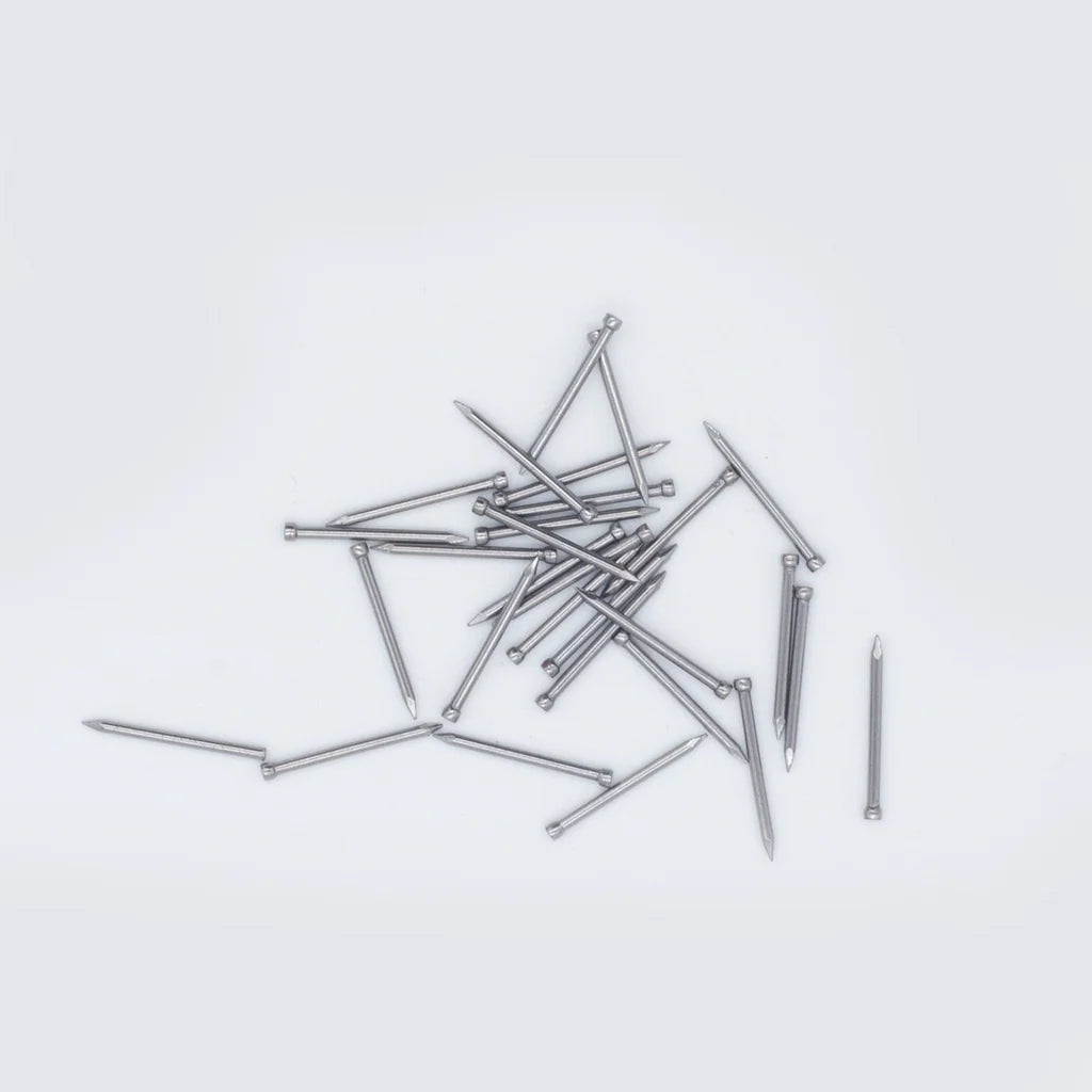 Challenge Bright Steel Moulding Pins (Veneer Pins) - 15mm (30g) [src:15m2.jpg@20261028103115]