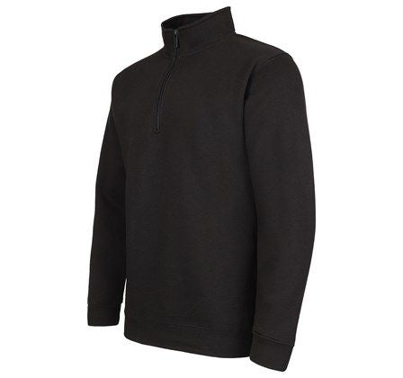 Workforce 1/4 Zip Sweatshirt Black [src:167-blk_3.jpg@20260928111527]