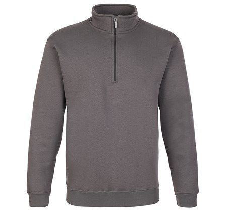 Workforce 1/4 Zip Sweatshirt Grey Main Image [src:167-gry.jpg@20260928111626]