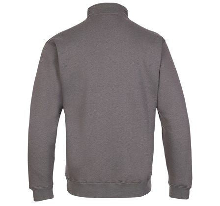Workforce 1/4 Zip Sweatshirt Grey [src:167-gry_2.jpg@20260928111632]
