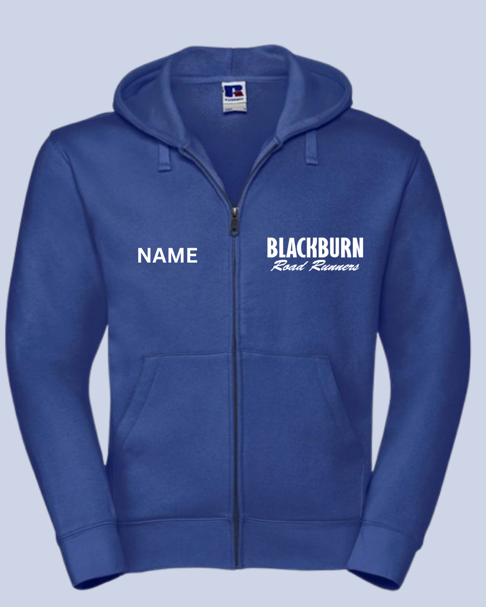 Zip Hoodie - Royal Blue - Mens