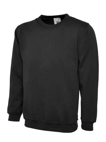 Classic Sweatshirt - Black Main Image [src:203bk.jpg@20261023080712]