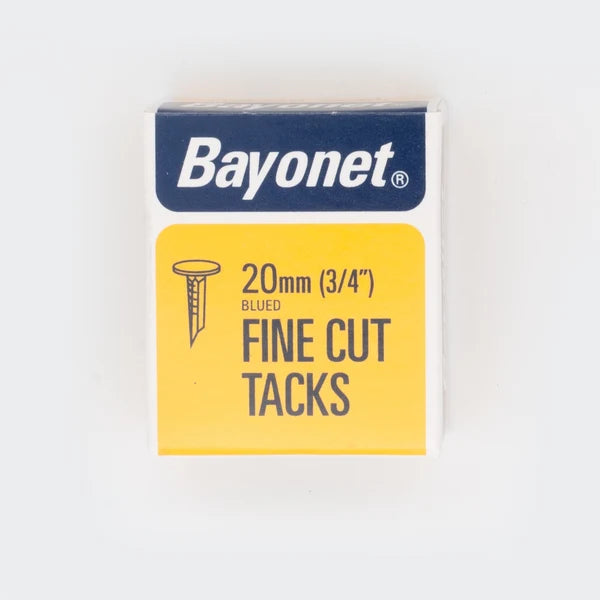 Bayonet Tacks (Fine Cut Steel) - Blue (Box Pack) 20mm Main Image [src:20mm tacks.jpg@20261008152202]