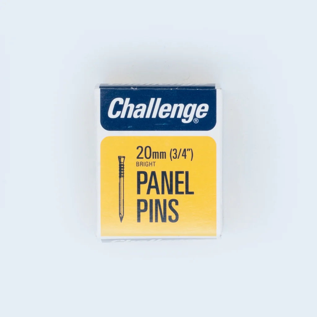 Challenge Bright Steel Panel Pins - 20mm (50g) Main Image [src:20mmbrightpp.jpg@20261028102229]