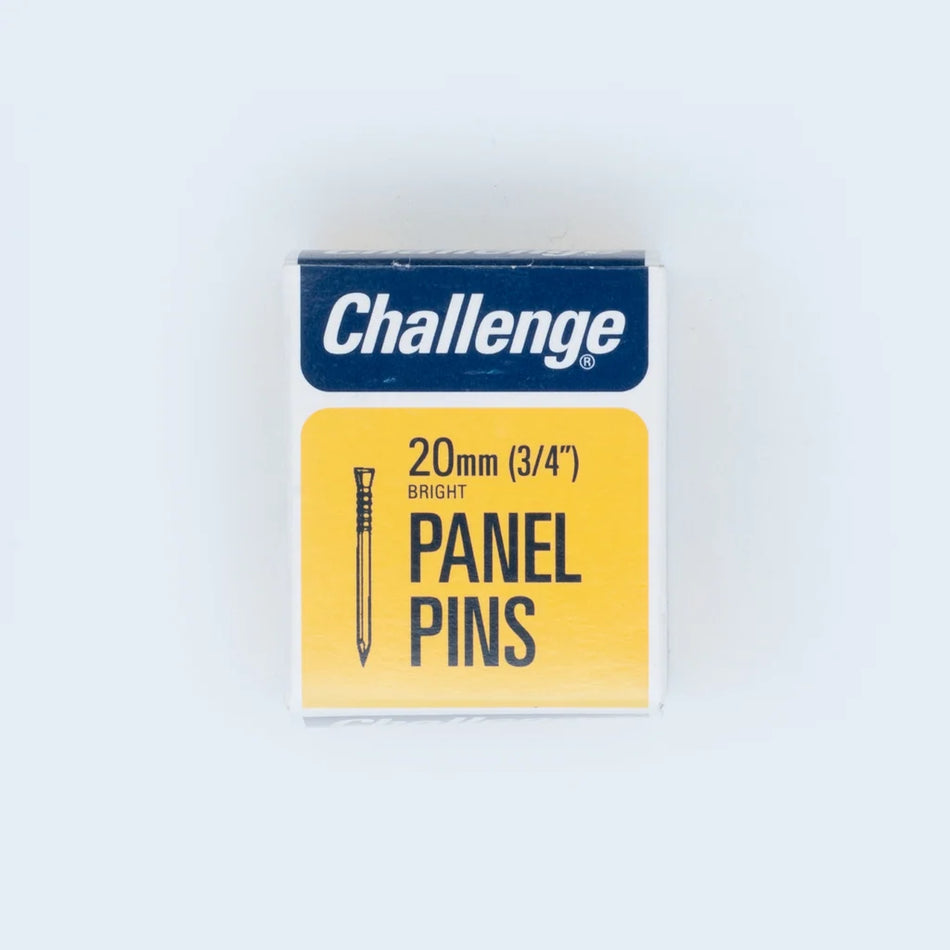 Challenge Bright Steel Panel Pins - 20mm (50g) Main Image [src:20mmbrightpp.jpg@20261028102229]