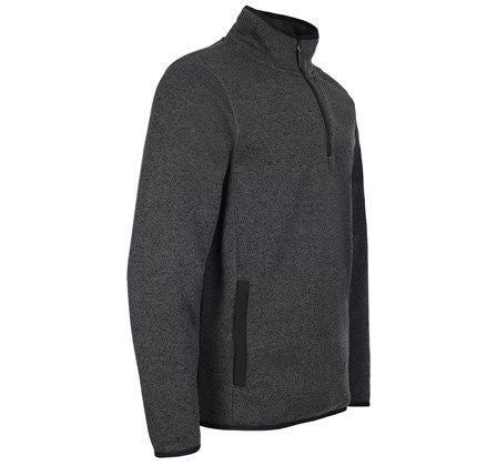 Easton 1/4 Zip - Grey [src:238-gry_4.jpg@20260924145859]