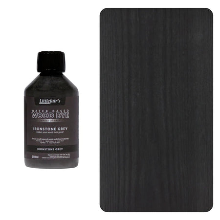 Water Based Coloured Interior Wood Stain - Ironstone Grey - 250ML Main Image