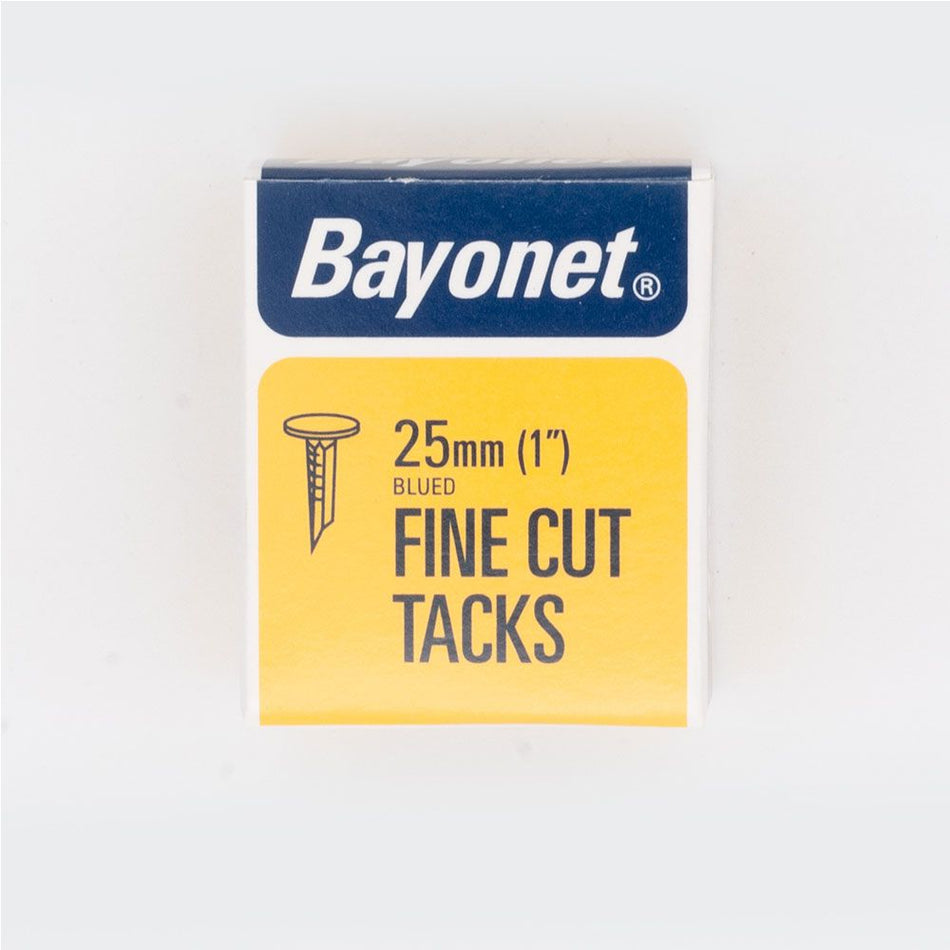 Bayonet Tacks (Fine Cut Steel) - Blue (Box Pack) 25mm Main Image [src:25mm tacks.jpg@20261008151435]