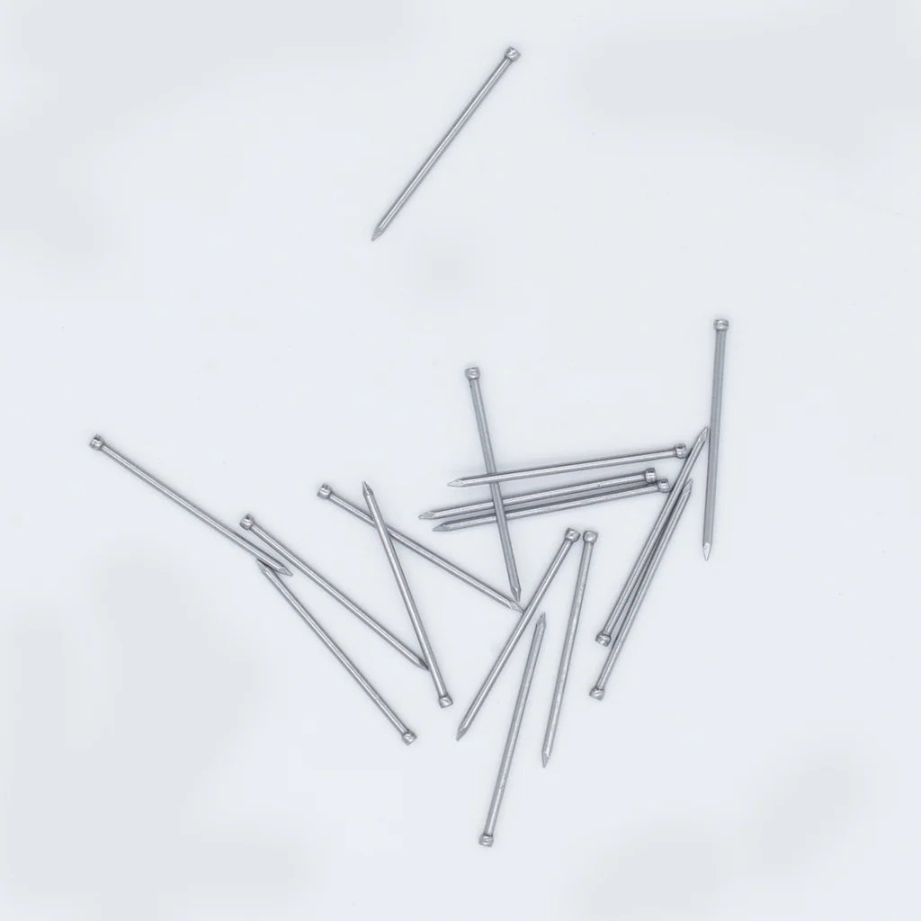 Challenge Bright Steel Moulding Pins (Veneer Pins) - 25mm (30g) [src:25mmm.jpg@20261028103320]
