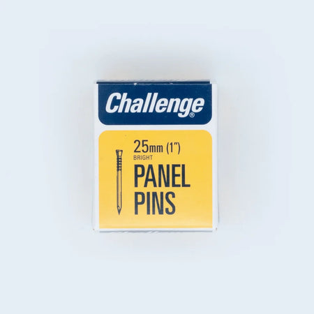 Challenge Bright Steel Panel Pins - 25mm (50g) Main Image [src:25mmpp.jpg@20261028102454]