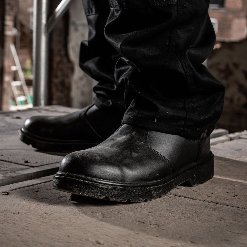 BlackRock Dealer Safety Boot - Black - SB-P SRC [src:2.jpg@20261019093528]