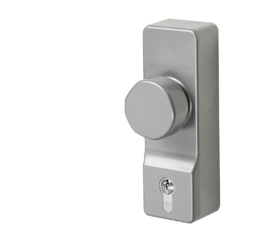 Exidor 302EC Outside Access Device With Knob Silver Main Image