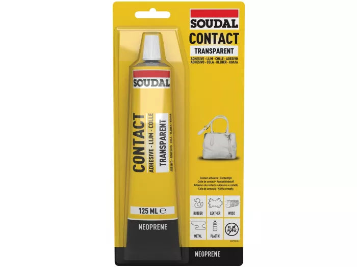 Soudal 47A Contact Adhesive Transparent 125ml Main Image [src:47a.jpg@20261028092354]