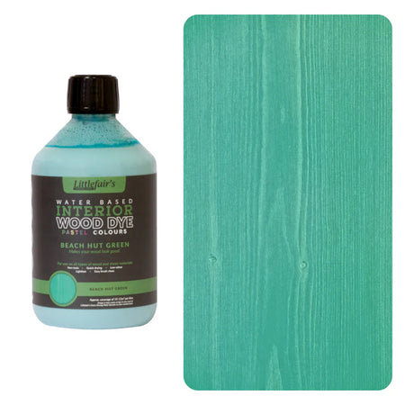 Water Based Coloured Interior Wood Stain - Beach Hut Green - 1L [src:500ml-beachhutgreen_720x_aad08afd-a077-4649-b3d4-98273d16a8f7.jpg@20260112091945]