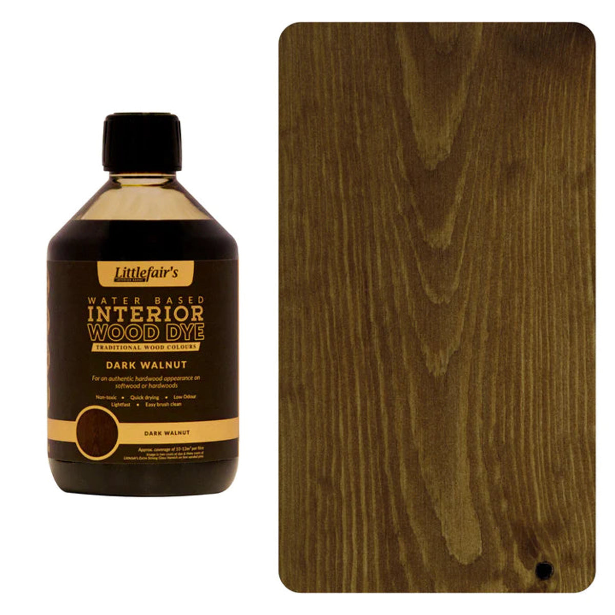 Water Based Coloured Interior Wood Stain - Dark Walnut - 1L [src:500ml-darkwalnut_720x_aa14d41b-2a55-4ef9-a990-7912c9f062d4.jpg@20260112091946]
