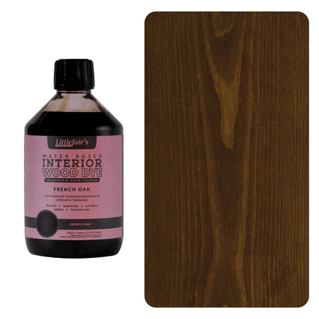 Water Based Coloured Interior Wood Stain - French Oak - 1L [src:500ml-frenchoak_720x_7093438f-3216-4606-ae00-d73c07eccad2.jpg@20260112091948]