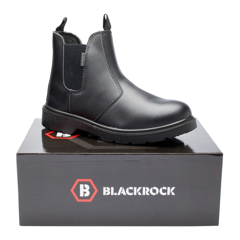 BlackRock Dealer Safety Boot - Black - SB-P SRC [src:5.jpg@20261019093539]