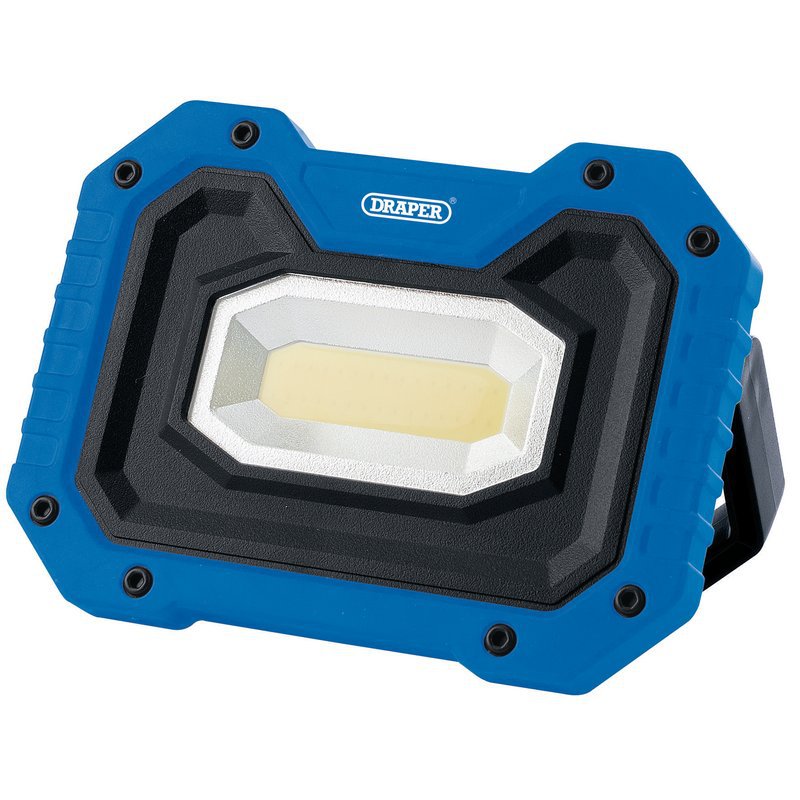 COB LED Rechargeable Worklight with Wireless Speaker, 5W, 500 Lumens, Blue - Discontinued Main Image