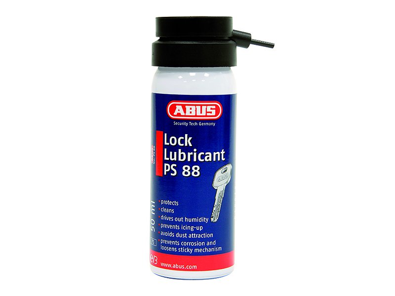 ABUS Mechanical PS88 Lock Lubricating Spray 50ml Carded Main Image