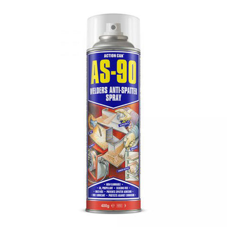 AS-90 Welders Anti-Spatter Spray - 400ml Aerosol Main Image