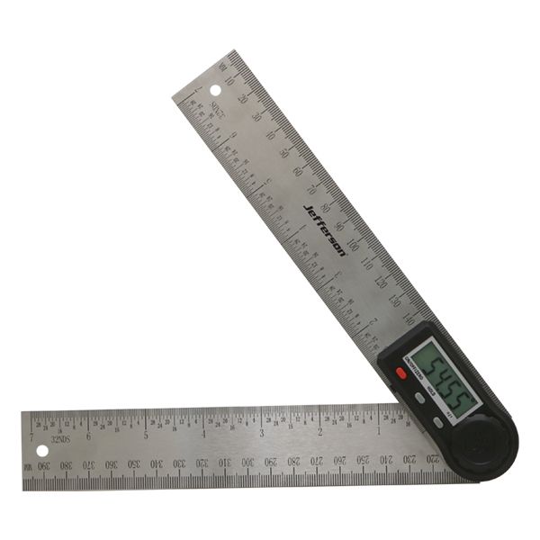 Jefferson 400mm Digital Angle Rule (2x 200mm)