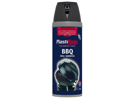 PlastiKote Twist & Spray Paint 400ml - BBQ Black Main Image