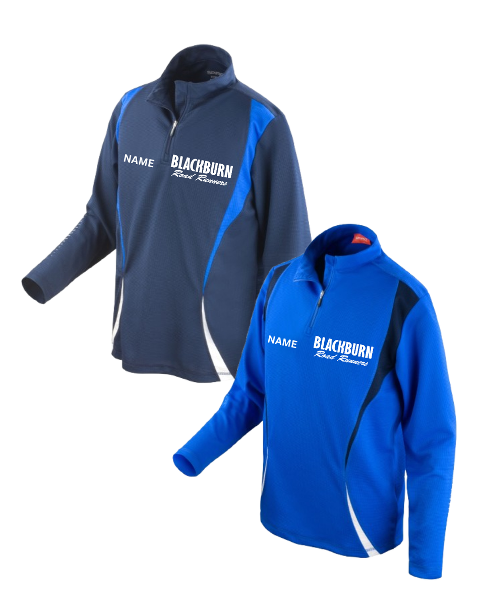 Spiro 1/4 Zip Coolweave Training Top - Unisex