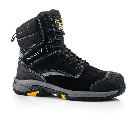 Tradez Blastz High-Leg Zip Boot Black - S7S SC FO WR ESD Main Image [src:blastzbk.jpg@20260819143930]