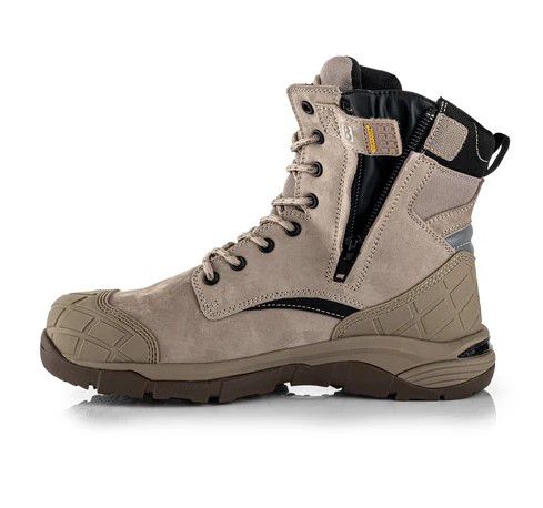 Tradez Blastz High-Leg Zip Boot - Stone [src:blastzstn3.jpg@20260819141804]