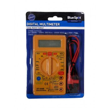 Blue Spot Tools Digital Multi-Meter Main Image [src:bst31513.jpg@20260925160813]