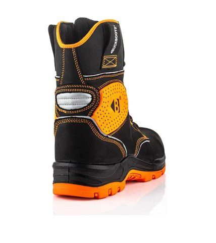 BVIZ6 High-Leg Lace Boot Black/Orange [src:bviz63.jpg@20260819133637]