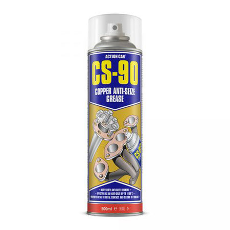 CS-90 Copper Anti-Seize Paste 500ml Aerosol TwinSpray Main Image