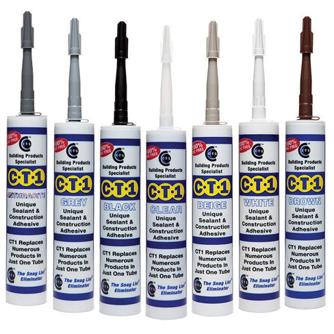 CT1 Anthracite Grey TRIBRID All Purpose Sealant & Adhesive 290ml