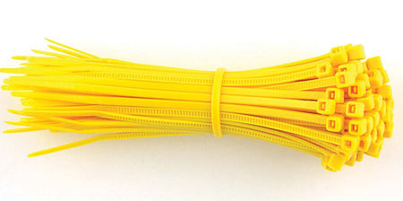 165mm x 2.5mm Natural White Nylon Cable Tie x100 Main Image
