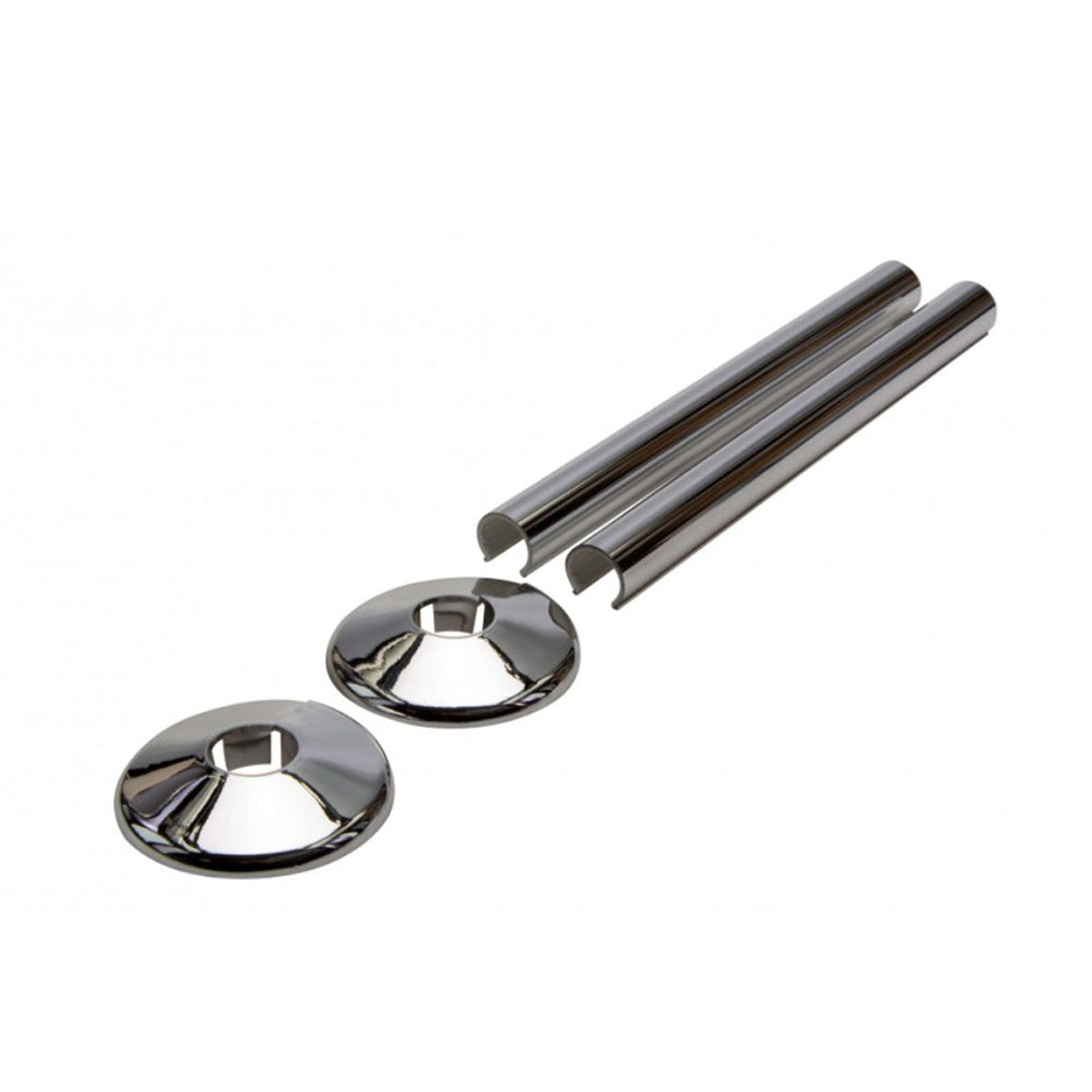 Snappit Radiator Tail Kit For 15mm Pipe - Rose Gold [src:chrome.jpg@20260112092041]