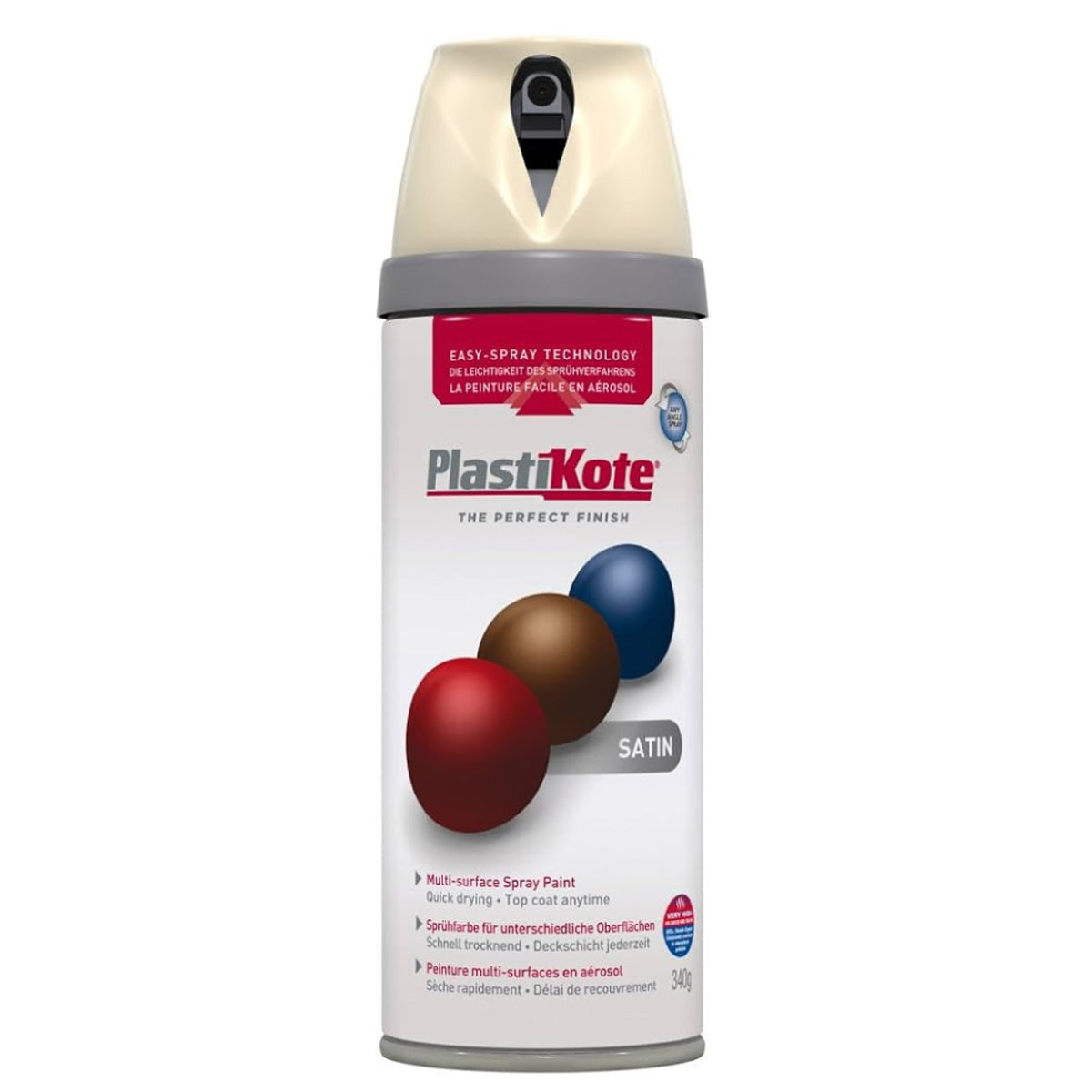 PlastiKote Twist & Spray Paint 400ml - Satin Cappuccino [src:copper_11.jpg@20260112092044]