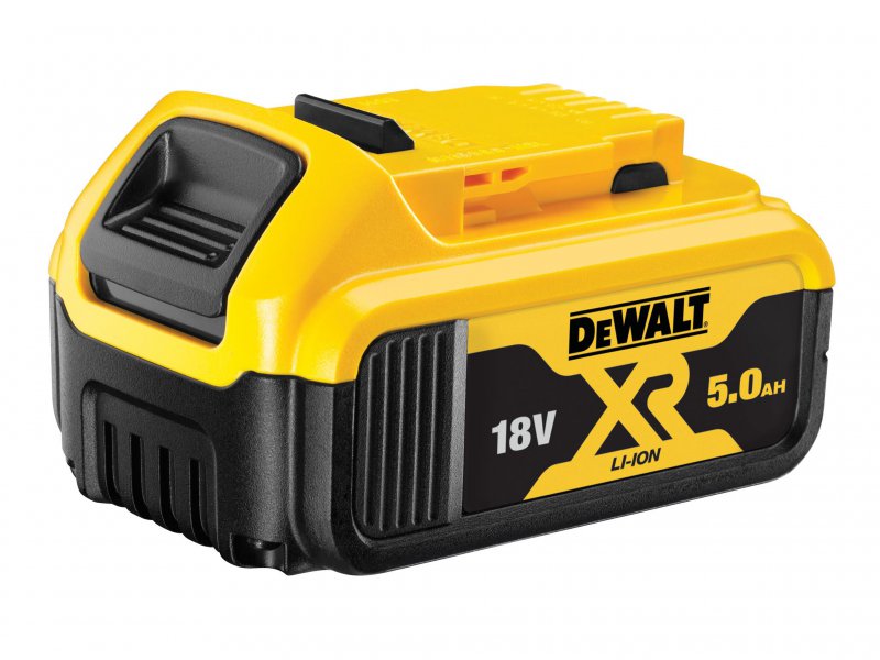 DEWALT Power Tools DCB184 XR Slide Battery Pack 18V 5.0Ah Li-ion Main Image [src:dewdcb184.jpg@20261028125540]