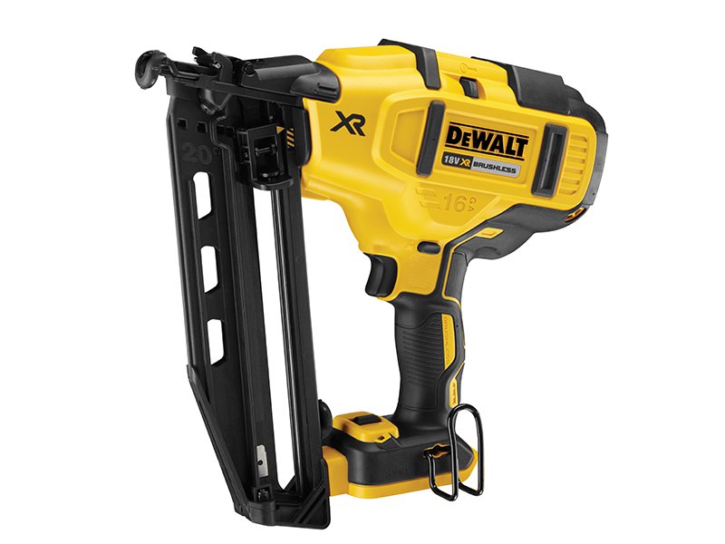 DEWALT Power Tools DCN660N Cordless XR Brushless Second Fix Nailer 18V Bare Unit Main Image [src:dewdcn660n.jpg@20261028124044]