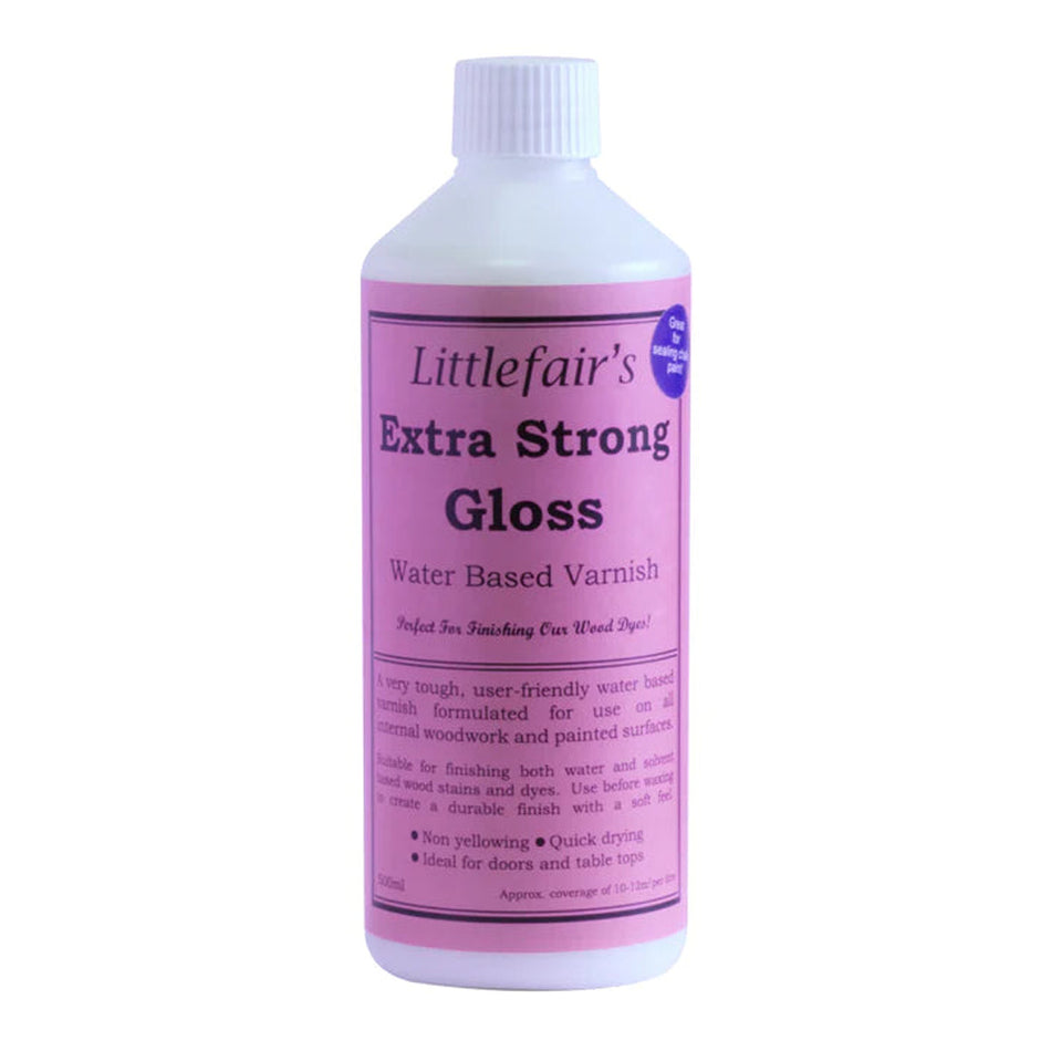 Extra Strong Indoor Wood Varnish Gloss - 500ml Main Image