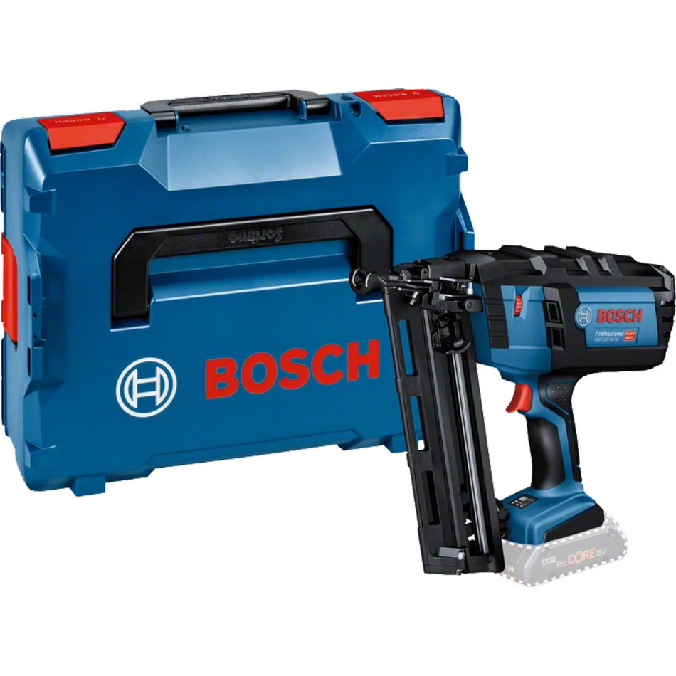 Bosch 18v 32-64mm Professional Cordless Brad Nailer in L-BOXX