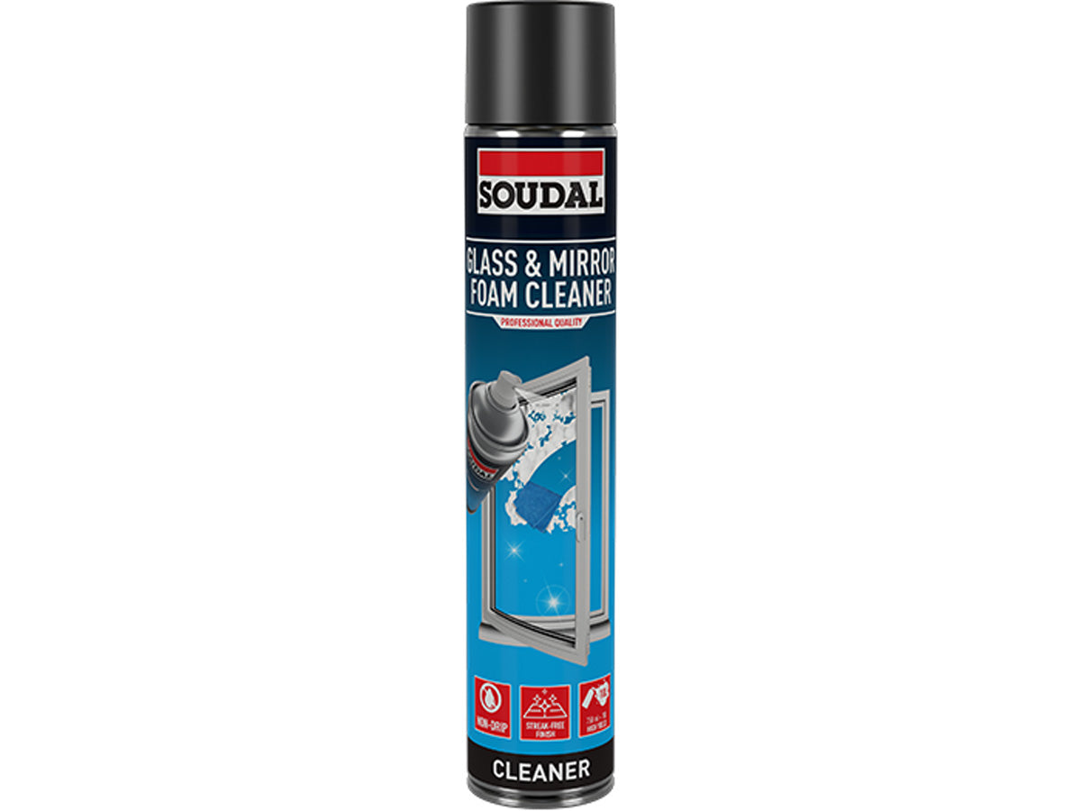 Soudal Glass & Mirror Foam Cleaner 750ml Main Image