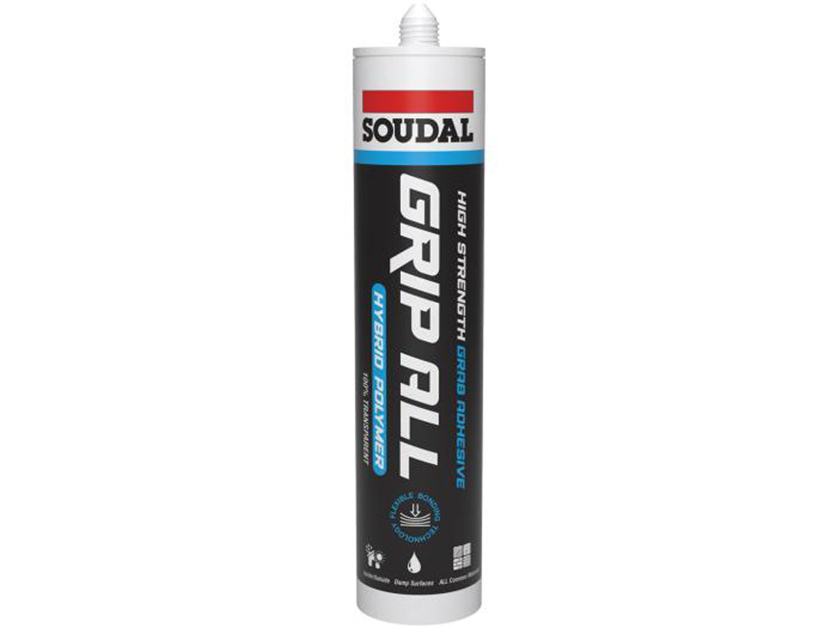 Soudal Grip All Hybrid Polymer Clear 290ml Main Image
