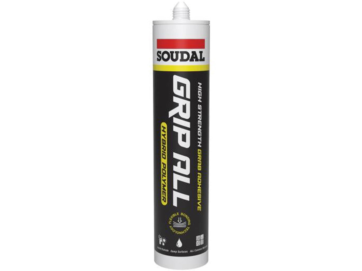 Soudal Grip All Hybrid Polymer White 290ml Main Image