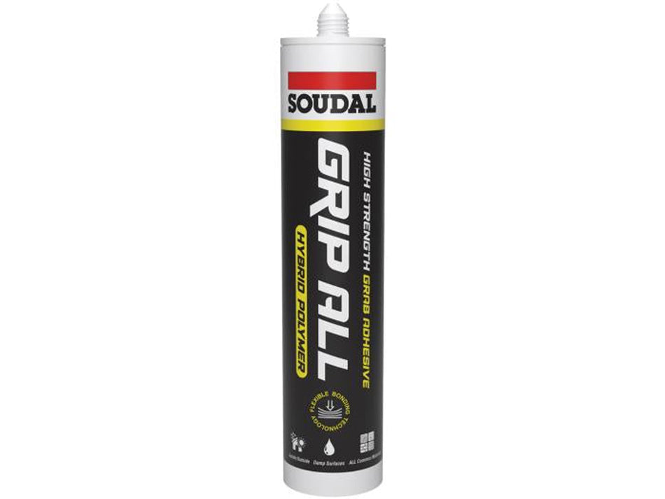 Soudal Grip All Hybrid Polymer White 290ml Main Image
