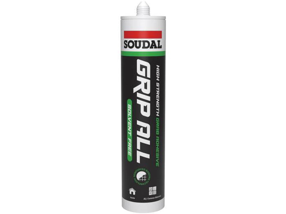 Soudal Grip All Solvent Free White 290ml Main Image