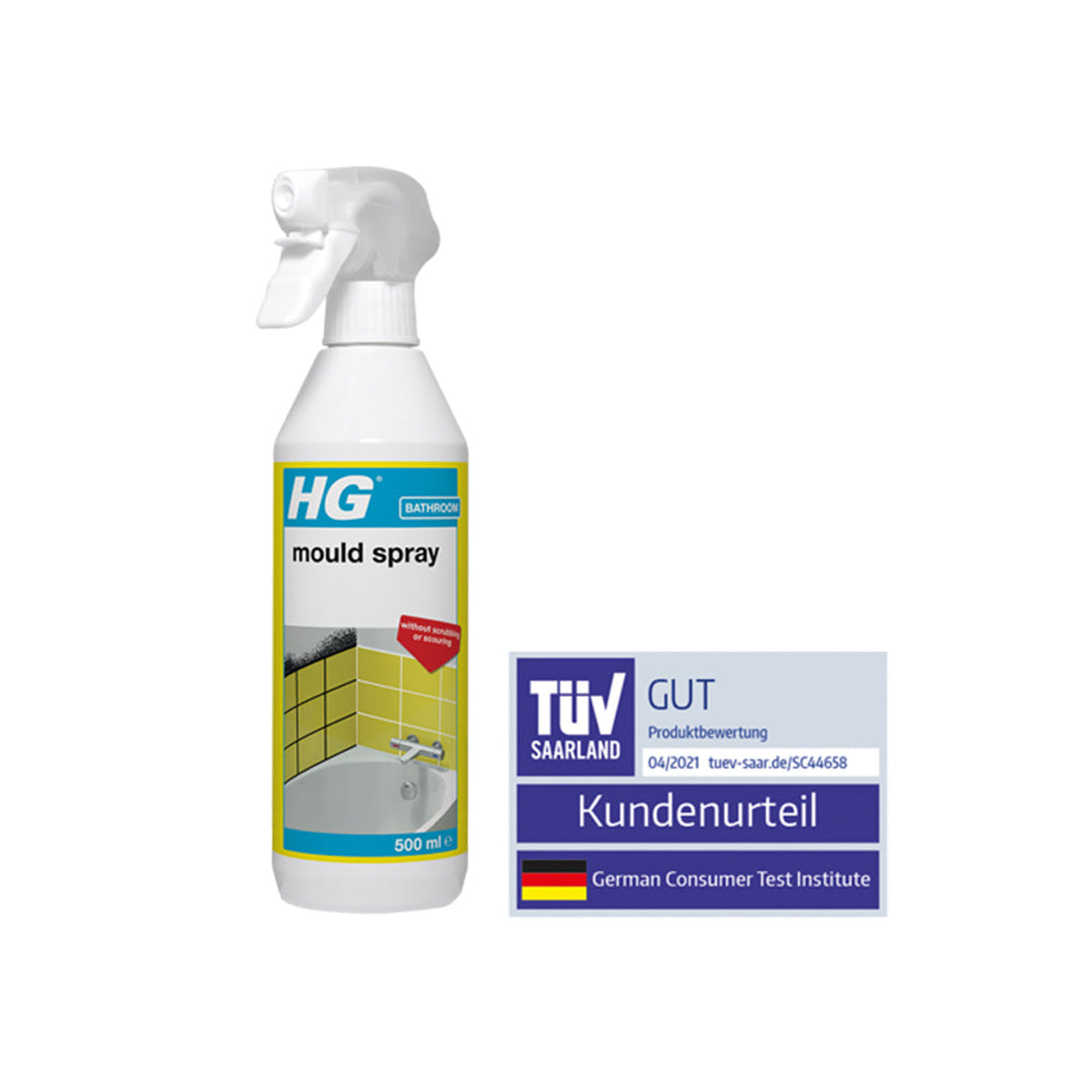 HG 186 Mould Spray 500ml Main Image