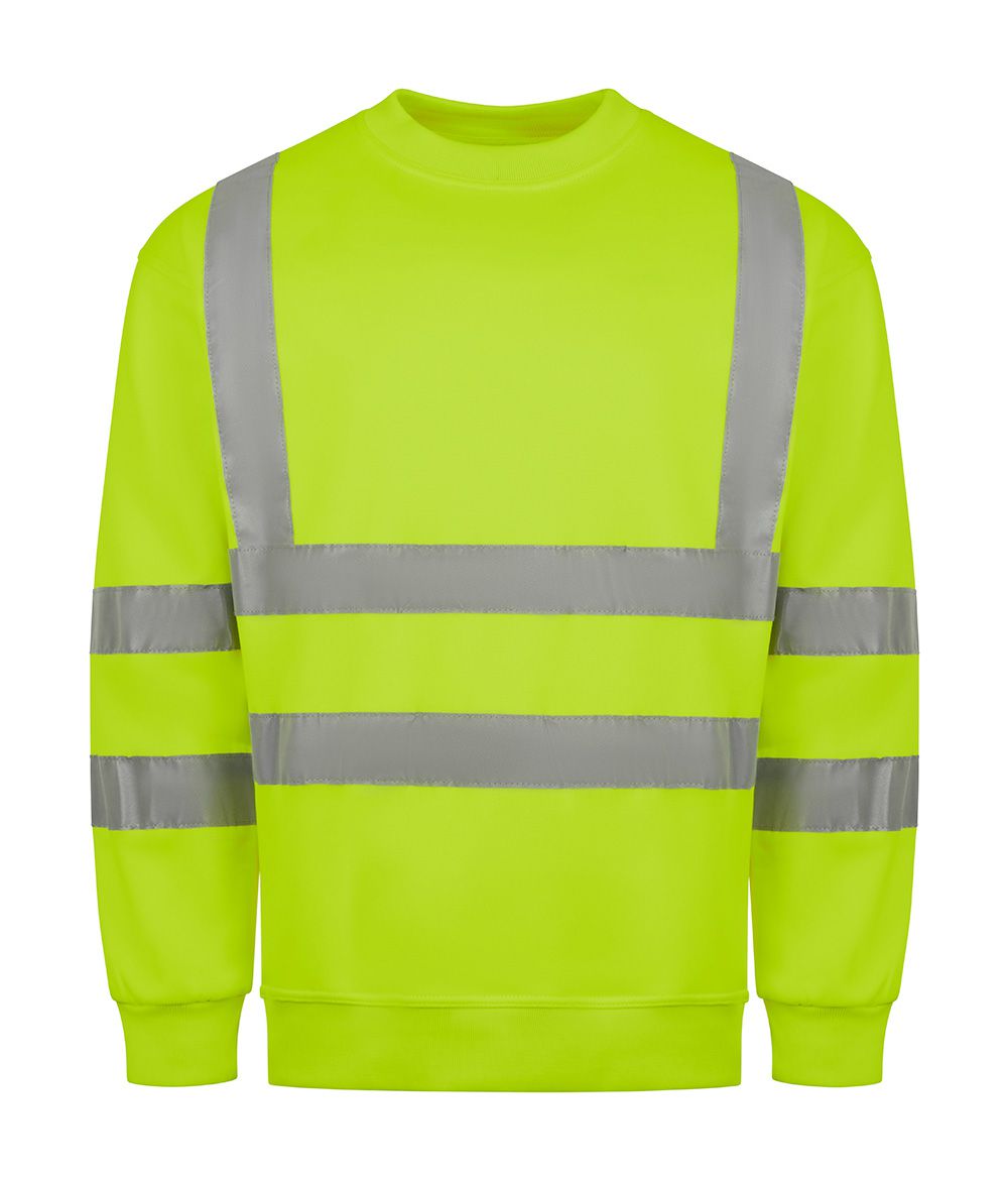 Hi-Vis Sweatshirt - Yellow Main Image [src:hvssy.jpg@20261023095013]