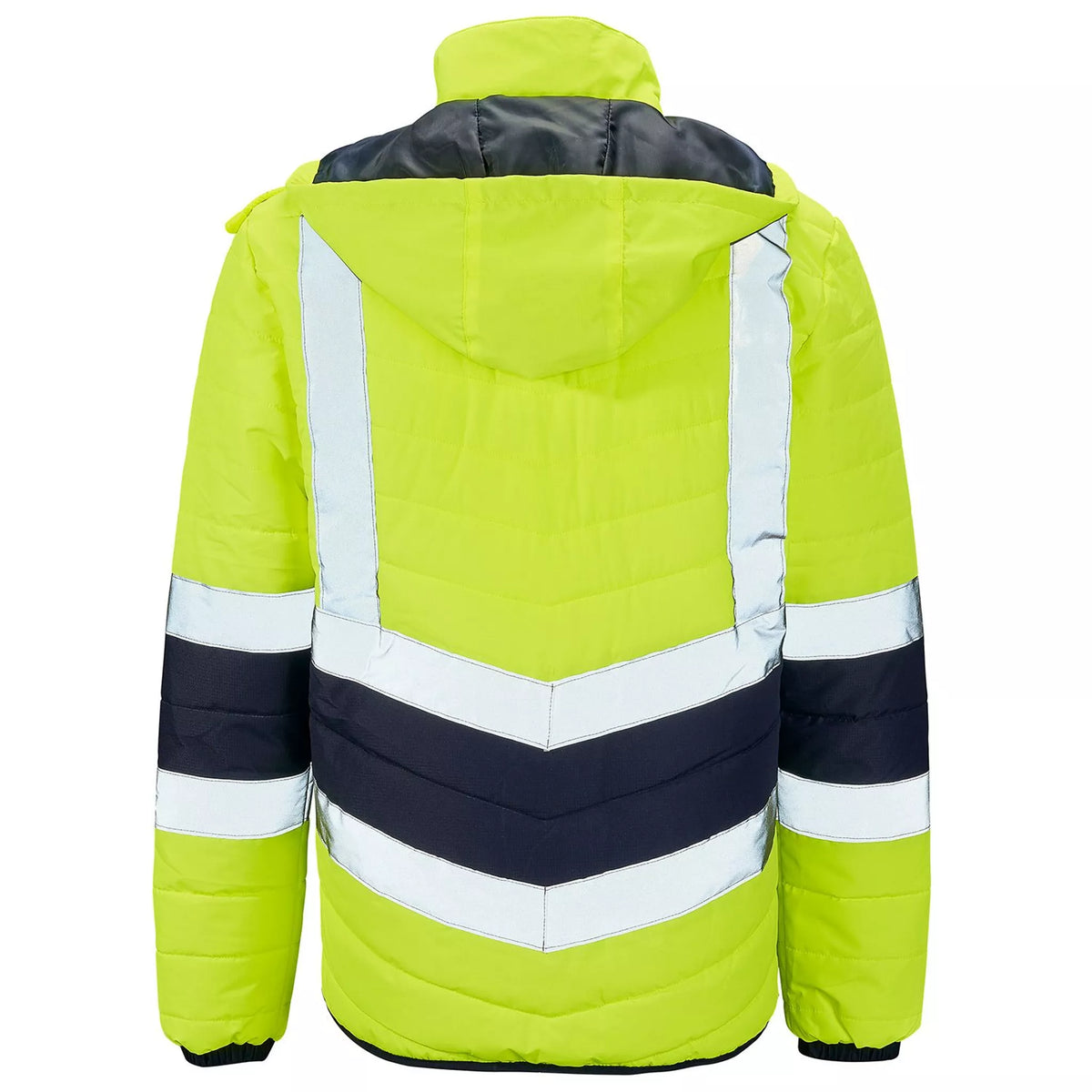 Hi-Vis Puffer Jacket - Yellow / Navy [src:hvuffy2.jpg@20261026104438]